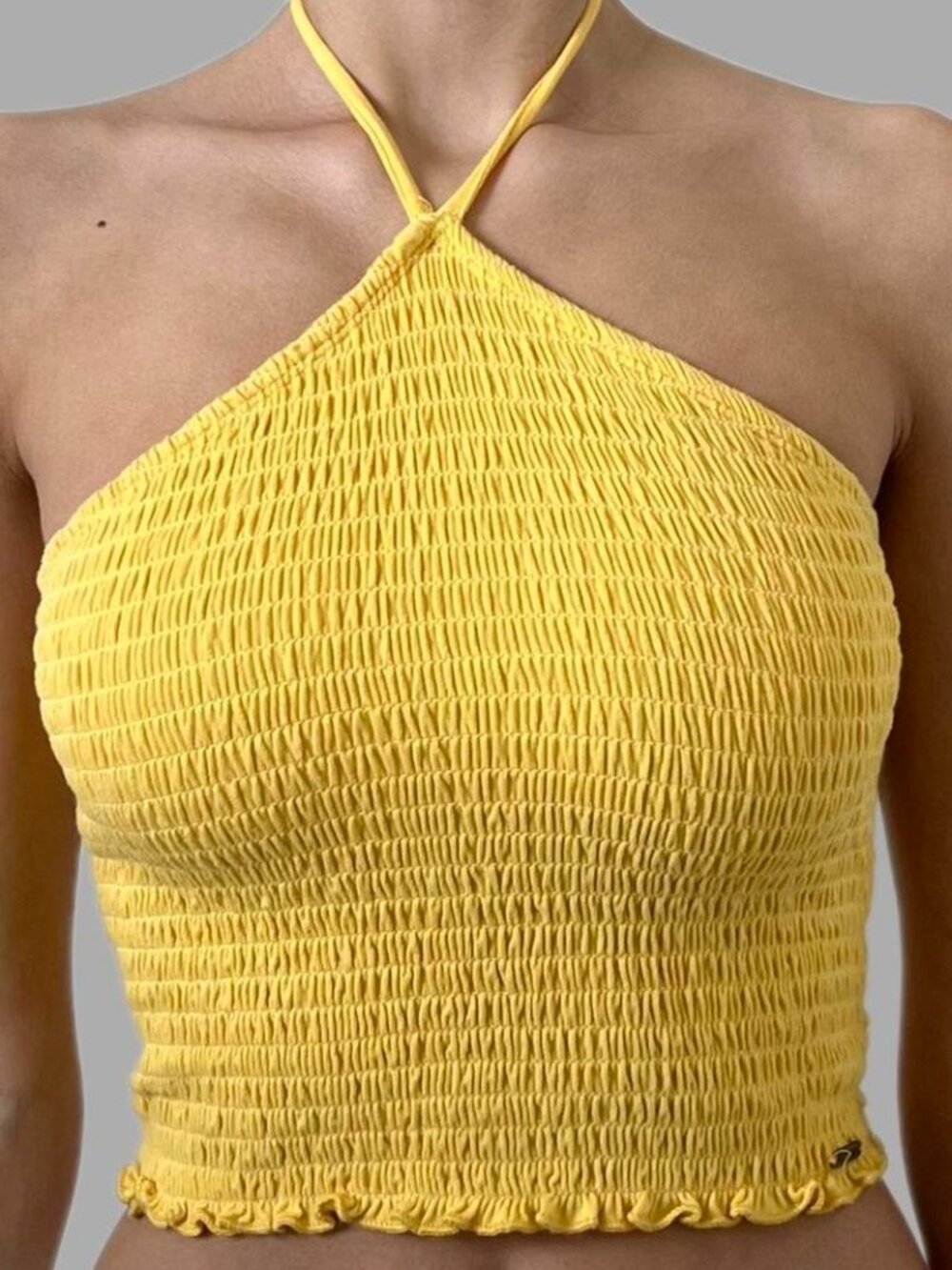 Smocked Hollister Halter Top